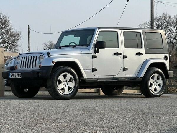 Jeep Wrangler Suv 2.8 Crd Sahara Unlimited 2008 Silver