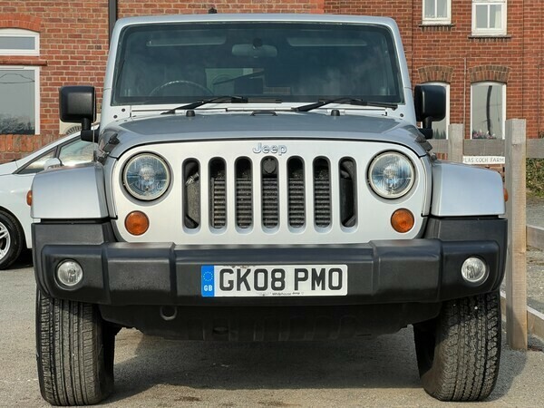 Jeep Wrangler Suv 2.8 Crd Sahara Unlimited 2008 GK08PMO Silver #5