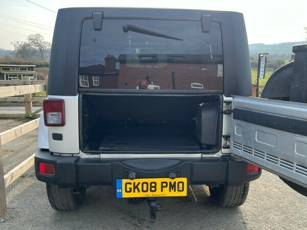 Jeep Wrangler Suv 2.8 Crd Sahara Unlimited 2008 GK08PMO Silver #6