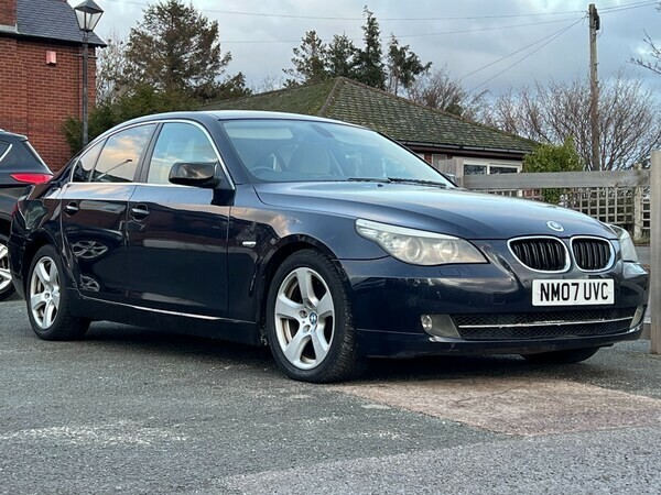 BMW 5 Series Saloon 3.0 525I Se Saloon 2007 Blue #3