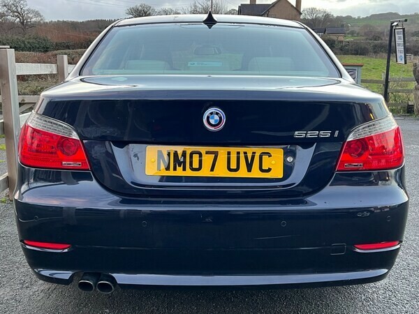 BMW 5 Series Saloon 3.0 525I Se Saloon 2007 Blue #6