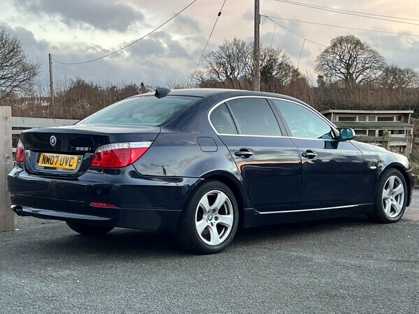 BMW 5 Series Saloon 3.0 525I Se Saloon 2007 Blue #5