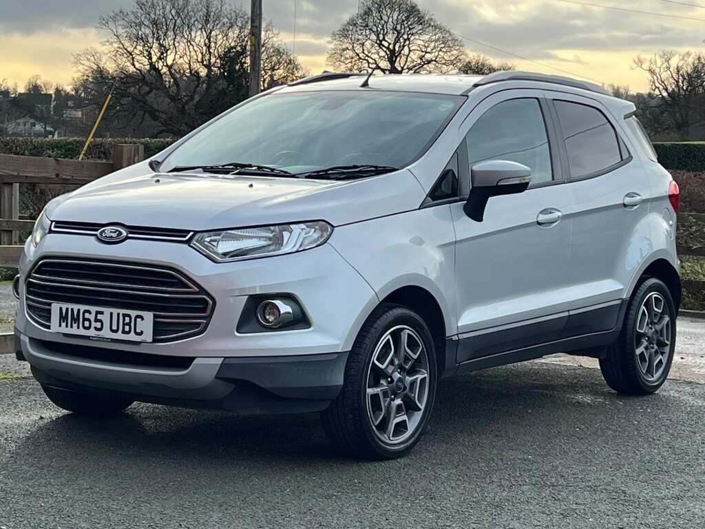 Ford Ecosport Suv 1.0 T Ecoboost Titanium 2015 MM65UBC Silver