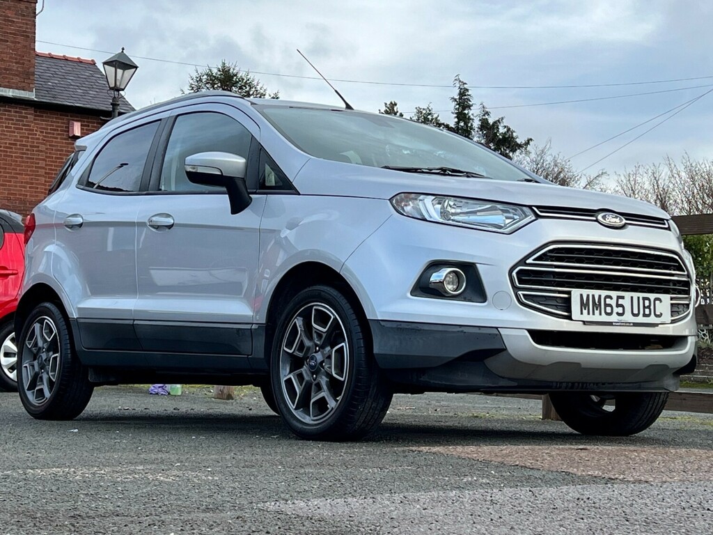 Ford Ecosport Suv 1.0 T Ecoboost Titanium 2015 MM65UBC Silver #2