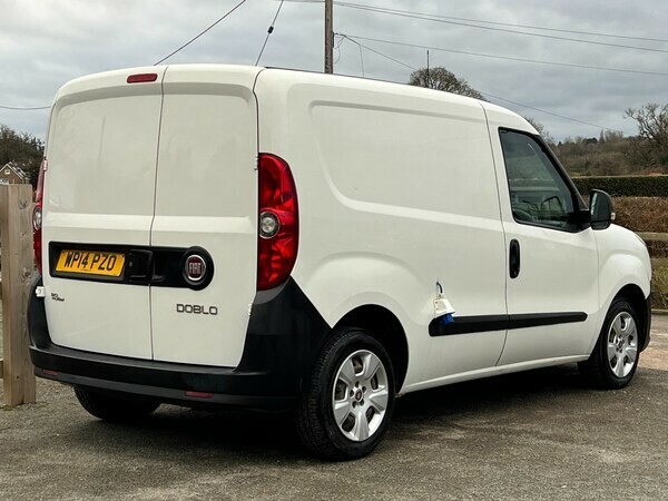 Fiat Doblo Panel Van 1.3 Doblo Cargo Cargo 1.3 90 Multijet Ii White #6