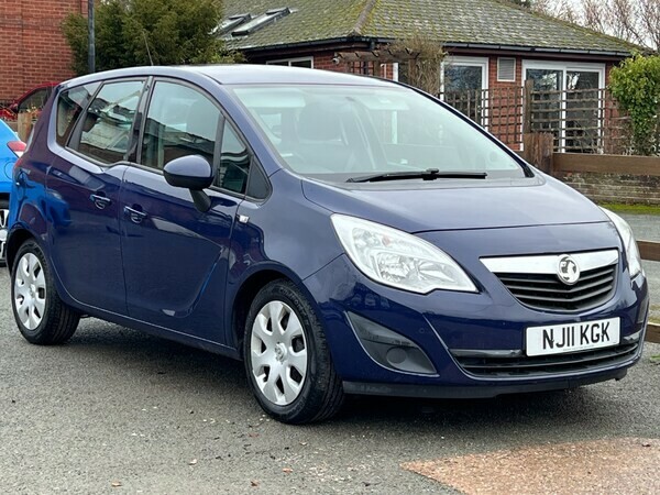Vauxhall Meriva Mpv 1.7 Cdti Exclusiv 2011 NJ11KGK Blue #4