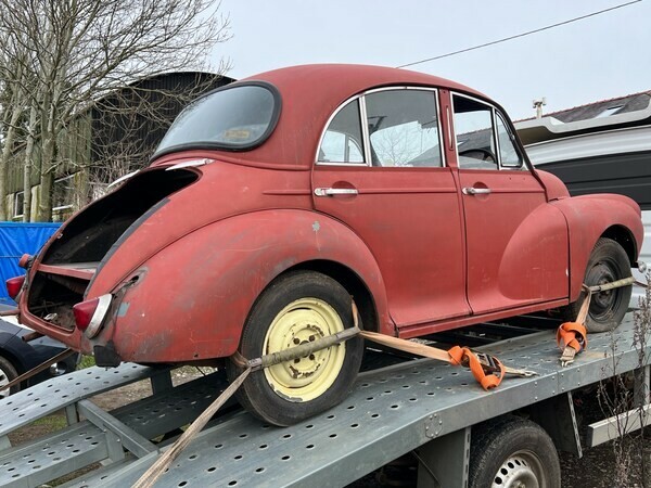 Morris Minor Saloon 1958 VFO626 Grey #4