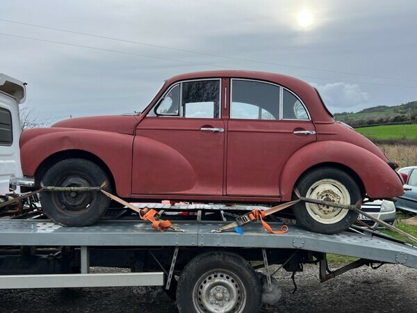 Morris Minor Saloon 1958 Grey