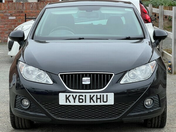 Seat Ibiza Hatchback 1.6 Tdi Cr Sportrider 2011 Black #3