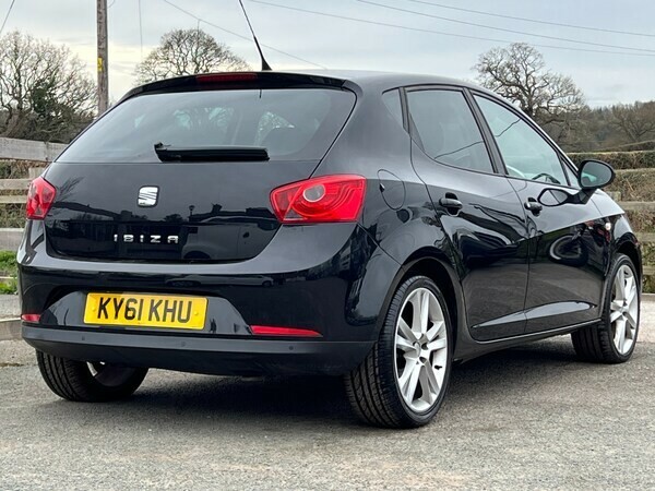 Seat Ibiza Hatchback 1.6 Tdi Cr Sportrider 2011 Black #6