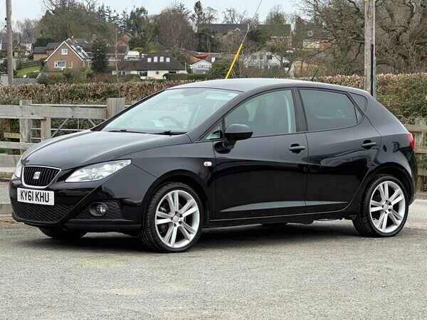 Seat Ibiza Hatchback 1.6 Tdi Cr Sportrider 2011 Black