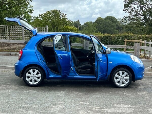 Nissan Micra Hatchback 1.2 12V Acenta 2011 BJ61FFU Blue #2