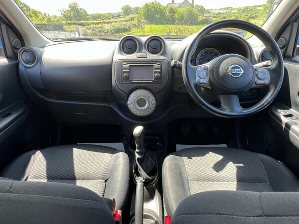 Nissan Micra Hatchback 1.2 12V Acenta 2011 BJ61FFU Blue #3