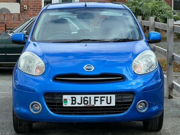 Nissan Micra Hatchback 1.2 12V Acenta 2011 BJ61FFU Blue #4