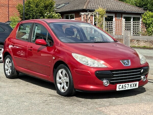 Peugeot 307 Hatchback 1.6 Hdi S 2007 Red #6