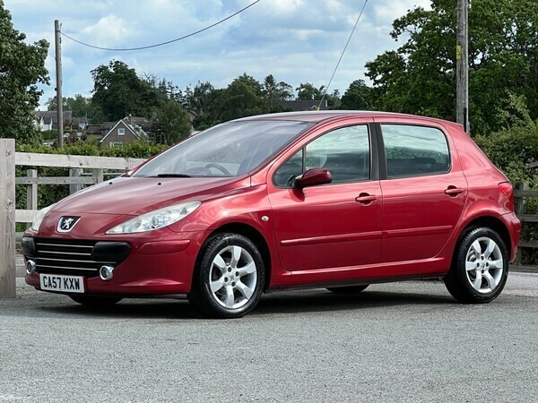 Peugeot 307 Hatchback 1.6 Hdi S 2007 Red