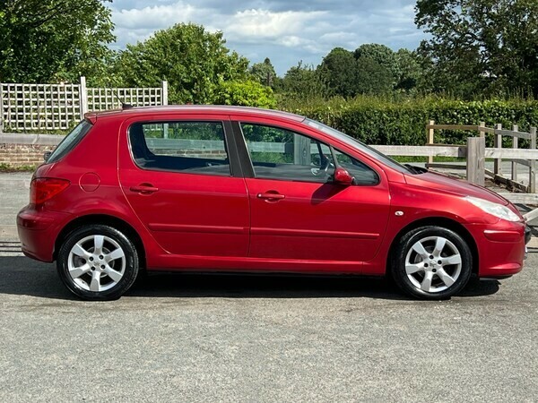 Peugeot 307 Hatchback 1.6 Hdi S 2007 Red #5