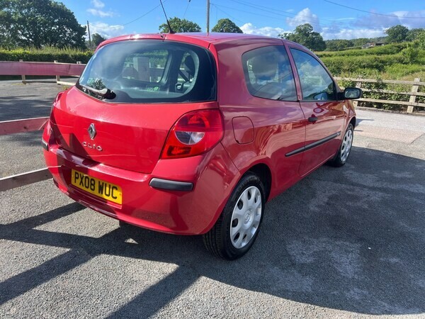 Renault Clio Hatchback 1.2 16V Freeway 2008 Red #6