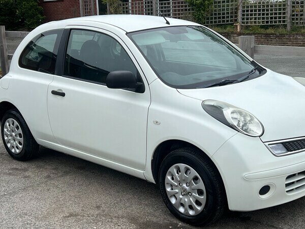 Nissan Micra Hatchback 1.2 16V Visia 2009 DG59WJO White #4