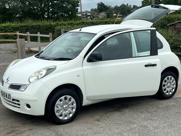Nissan Micra Hatchback 1.2 16V Visia 2009 DG59WJO White #2