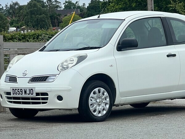 Nissan Micra Hatchback 1.2 16V Visia 2009 White