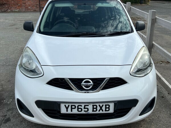 Nissan Micra Hatchback 1.2 Visia 2015 YP65BXB White #4