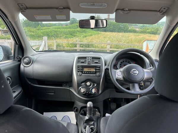 Nissan Micra Hatchback 1.2 Visia 2015 YP65BXB White #2