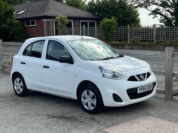 Nissan Micra Hatchback 1.2 Visia 2015 YP65BXB White #3
