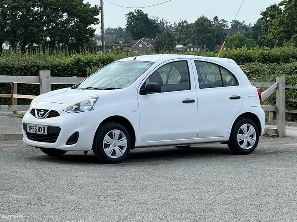 Nissan Micra Hatchback 1.2 Visia 2015 YP65BXB White