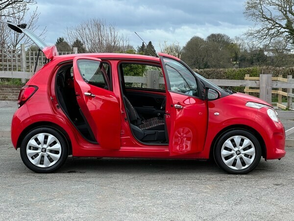 Citroen C1 Hatchback 1.0 Vti Feel 2015 CX65GZM Red #5