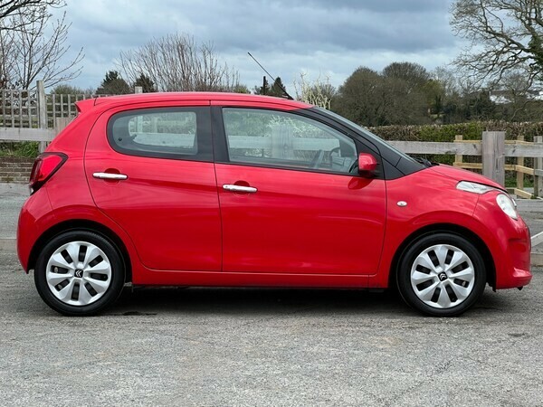 Citroen C1 Hatchback 1.0 Vti Feel 2015 CX65GZM Red #4