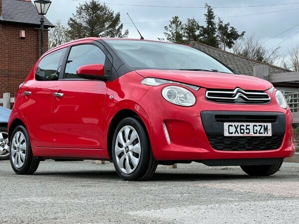 Citroen C1 Hatchback 1.0 Vti Feel 2015 CX65GZM Red #6