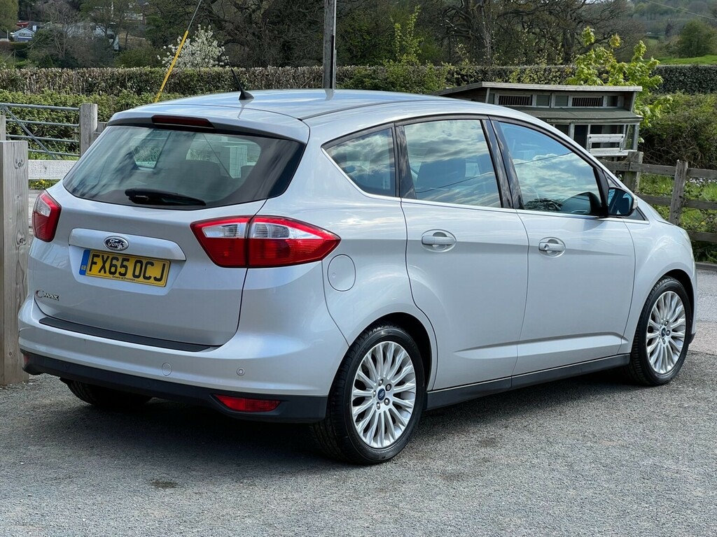 Ford C-Max Mpv 1.6 Tdci Titanium 2015 FX65OCJ Silver #4