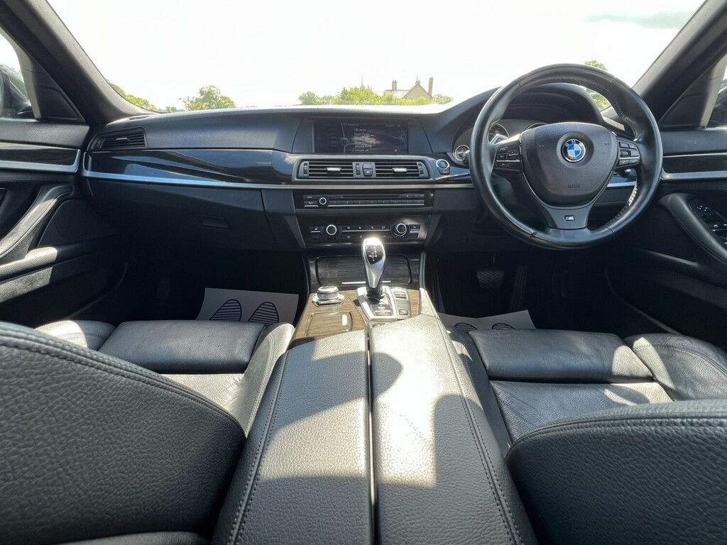 BMW 5 Series Saloon 2.0 520D M Sport Saloon 2012 YE12CKA Silver #5