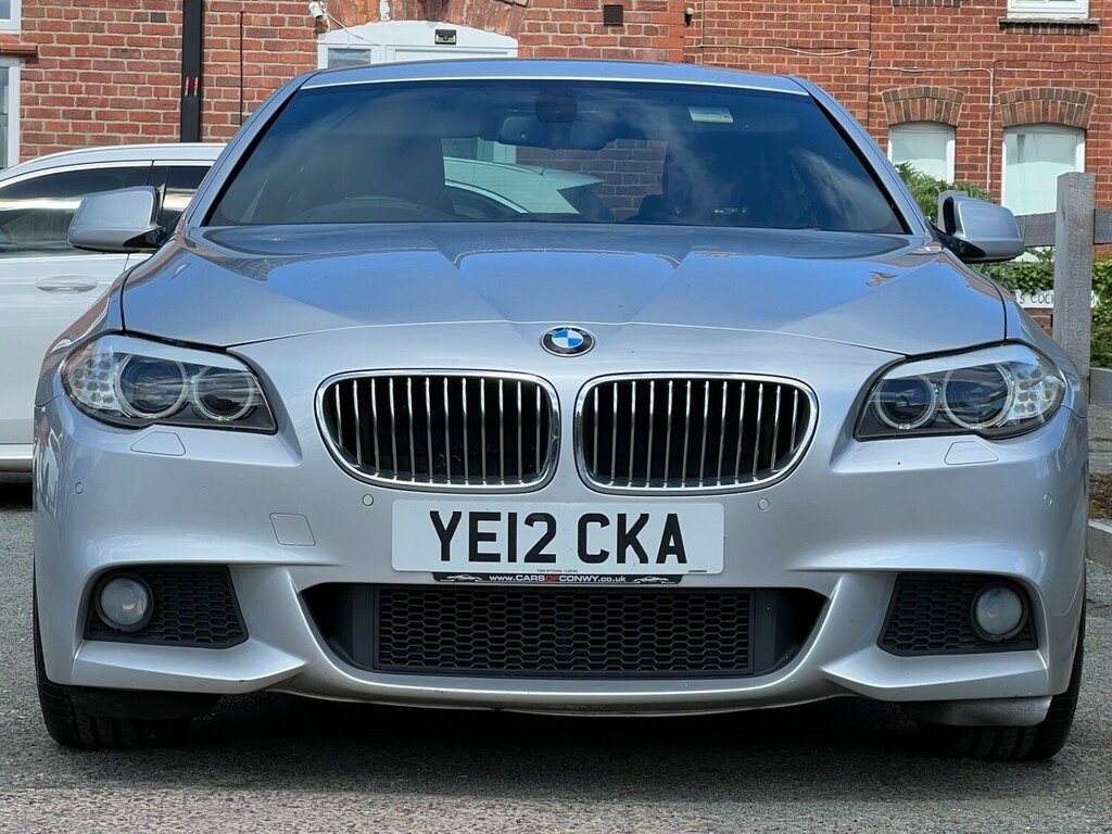 BMW 5 Series Saloon 2.0 520D M Sport Saloon 2012 YE12CKA Silver #2