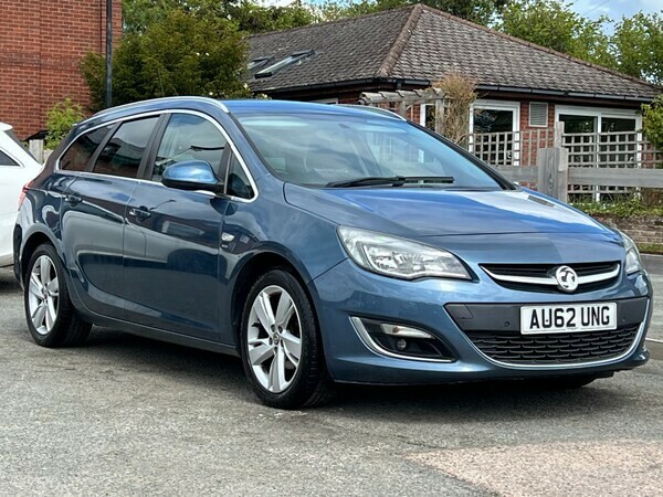 Vauxhall Astra Estate 1.6 16V Sri 2012 AU62UNG Blue #6