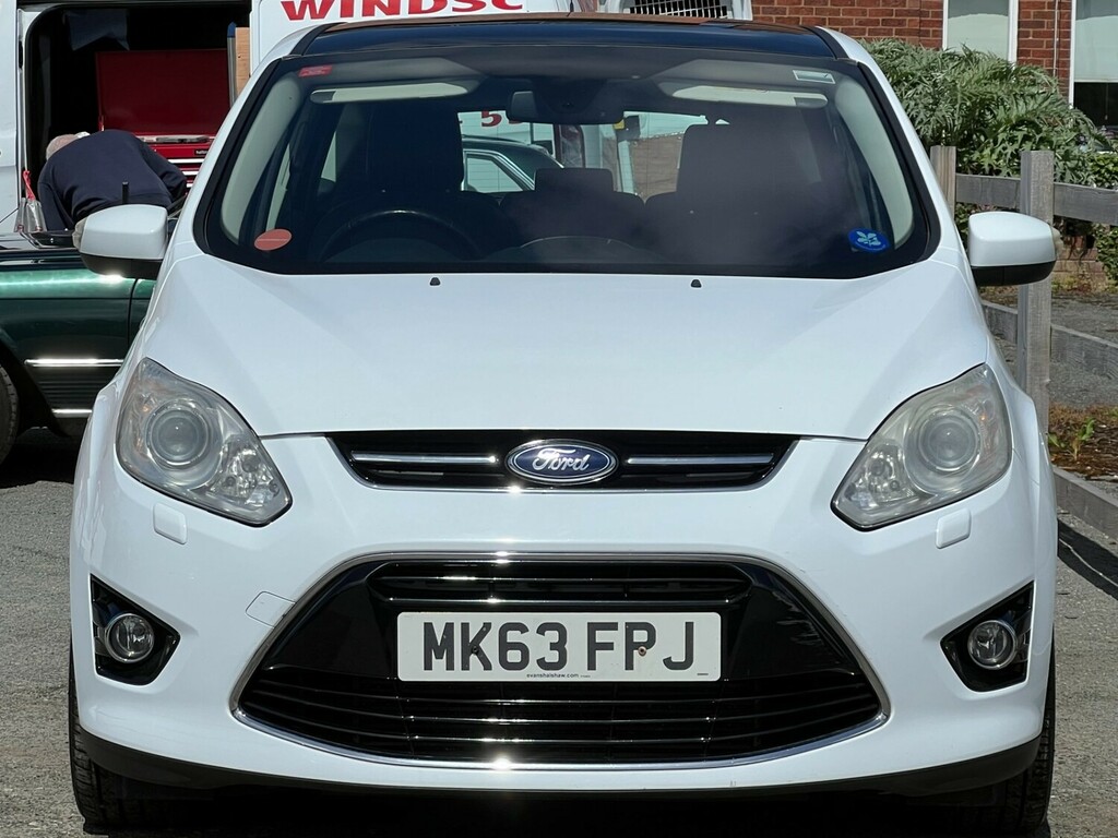 Ford C-Max Mpv 2.0 Tdci Titanium X 2013 White #2
