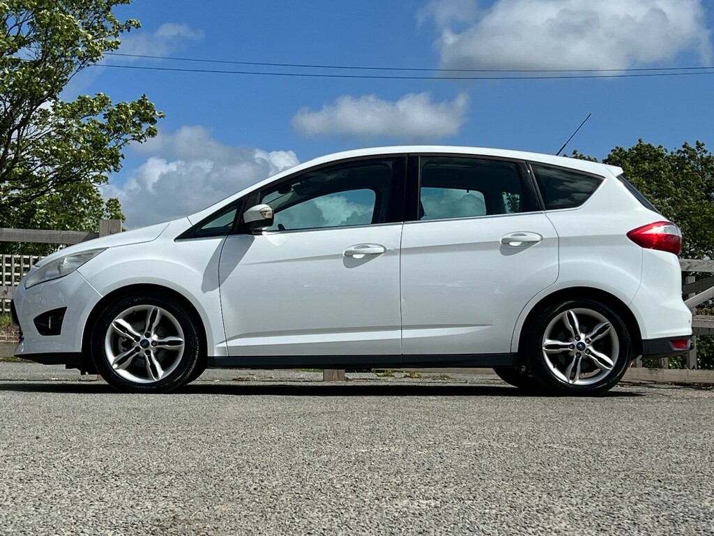 Ford C-Max Mpv 2.0 Tdci Titanium X 2013 White #4