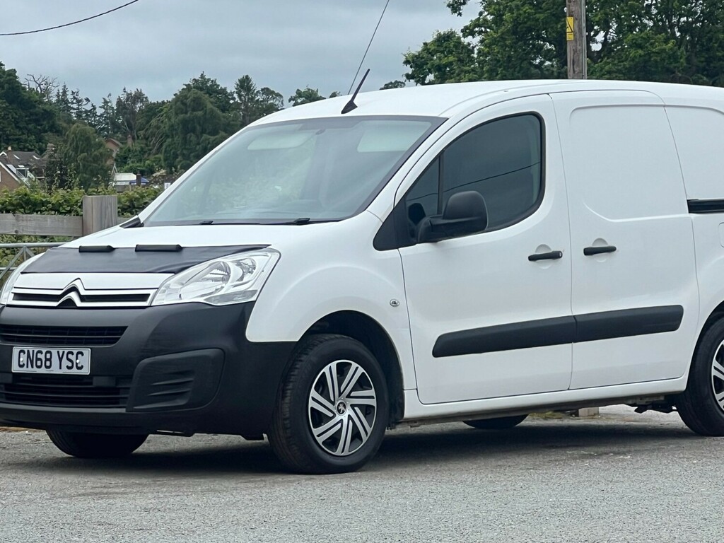 Citroen Berlingo Panel Van 1.6 Bluehdi 625 Enterprise 2019 CN68YSC White #3