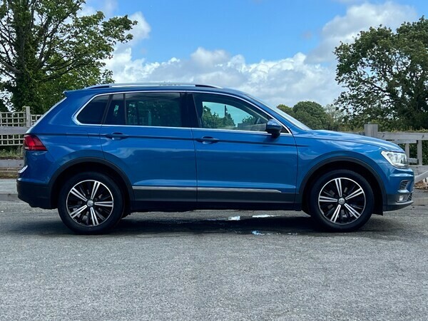 Volkswagen Tiguan Suv 2.0 Tdi Se 2018 FE08CME Blue #5