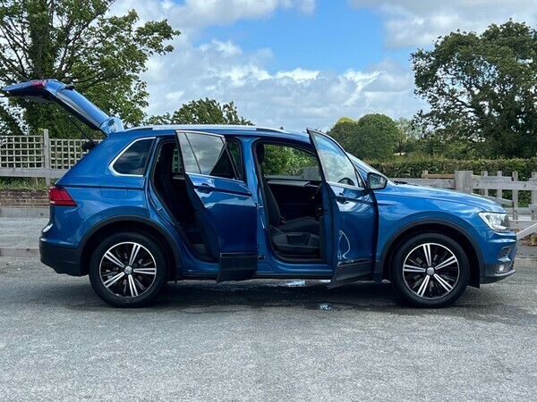 Volkswagen Tiguan Suv 2.0 Tdi Se 2018 FE08CME Blue #4
