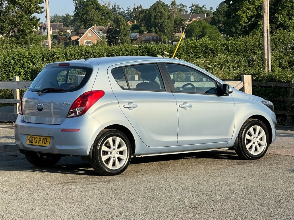 Hyundai I20 Hatchback 1.2 Style 2013 Blue #6