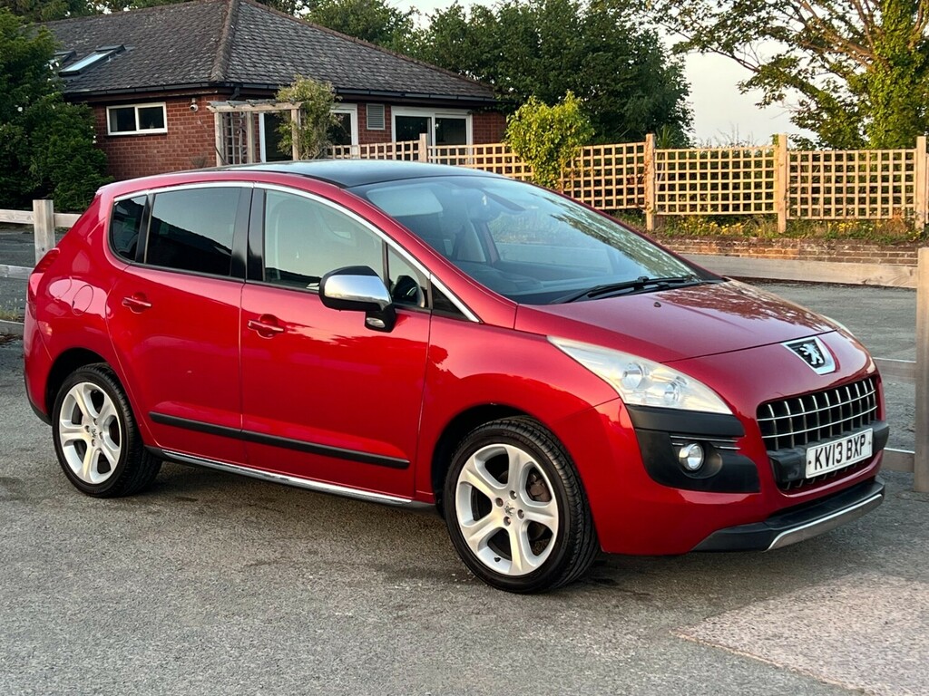 Peugeot 3008 Suv 1.6 E-hdi Allure 2013 KV13BXP Red #3