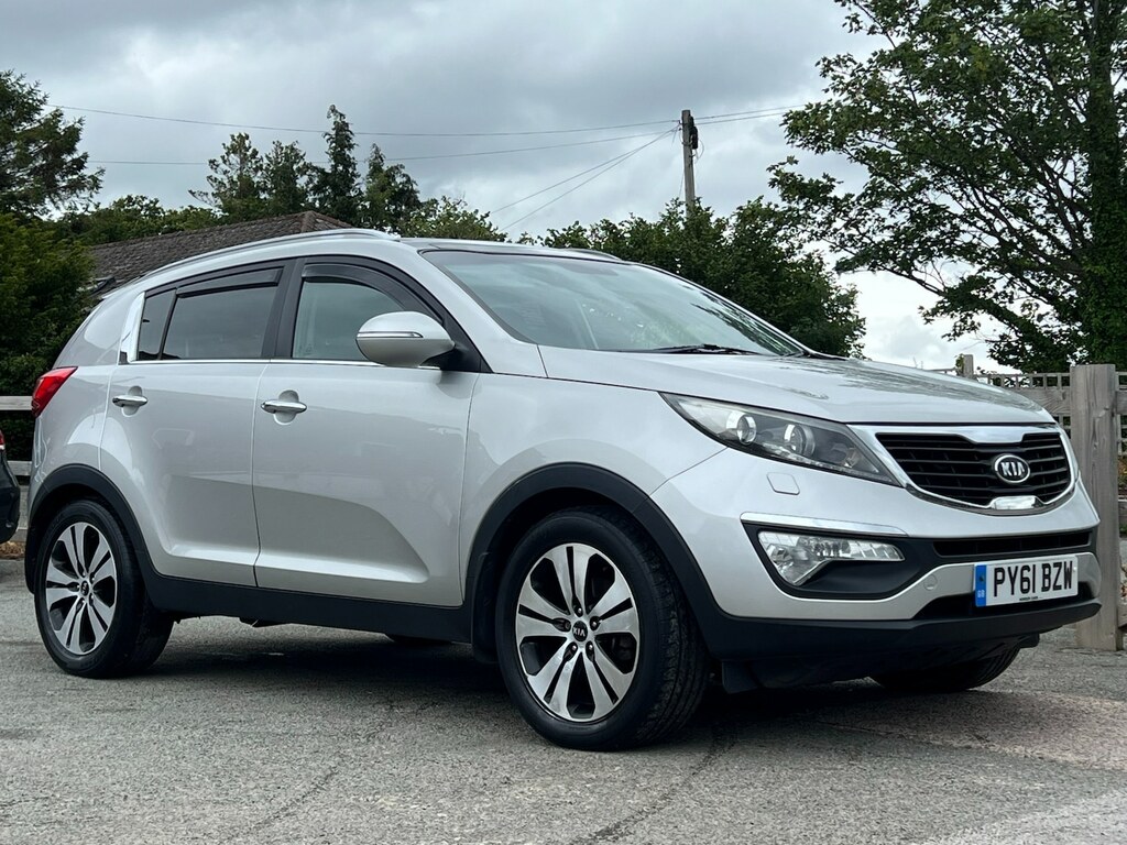 Kia Sportage Suv 1.7 Crdi Ecodynamics 3 2011 PY61BZW Silver #2