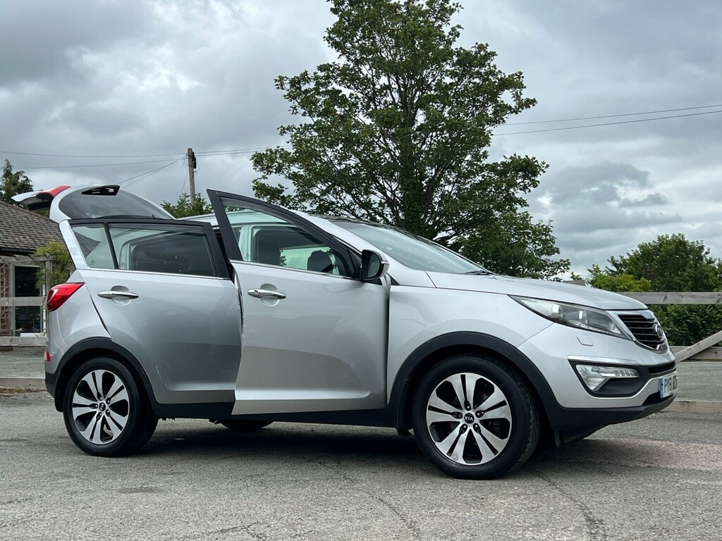 Kia Sportage Suv 1.7 Crdi Ecodynamics 3 2011 PY61BZW Silver #5