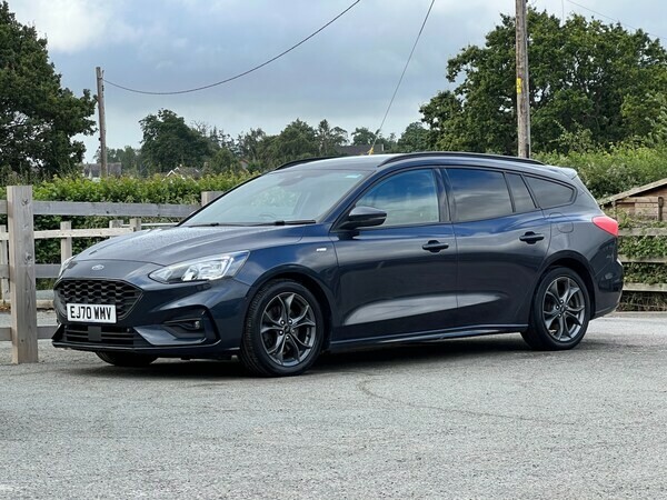 Ford Focus Estate 1.0 T Ecoboost Mhev St-line Edition 2020 Blue