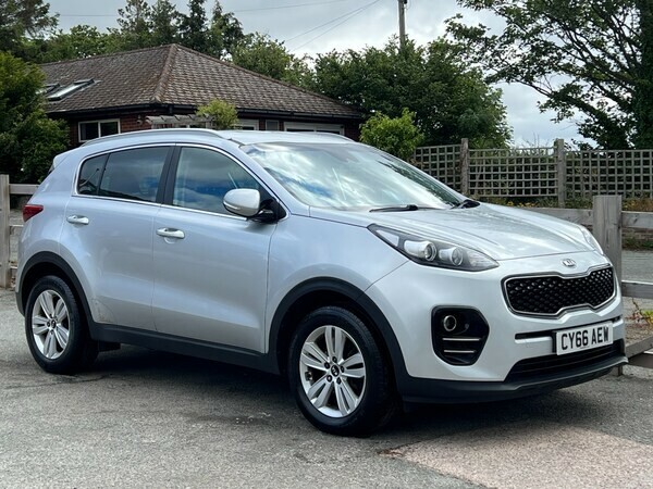 Kia Sportage Suv 1.7 Crdi 2 2016 CY66AEW Silver #6