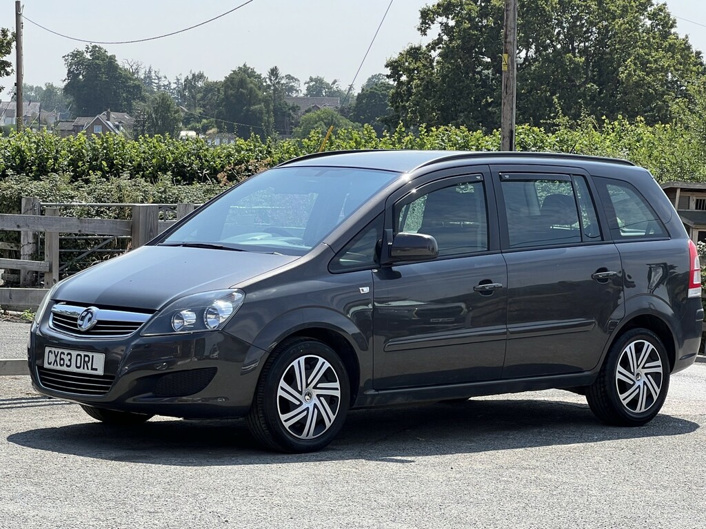 Vauxhall Zafira Mpv 1.6 16V Exclusiv 2013 CX63ORL Grey #3