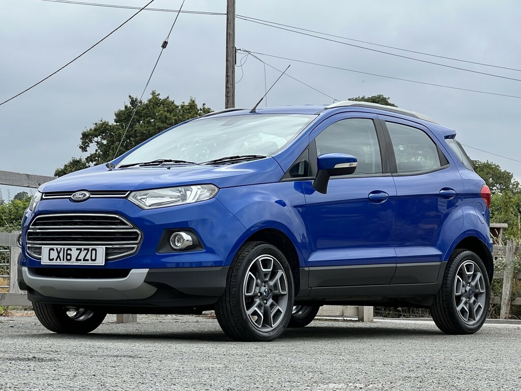 Ford Ecosport Suv 1.5 Tdci Titanium 2016 CX16ZZO Blue