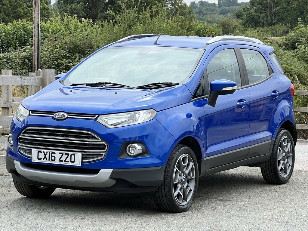 Ford Ecosport Suv 1.5 Tdci Titanium 2016 CX16ZZO Blue #3